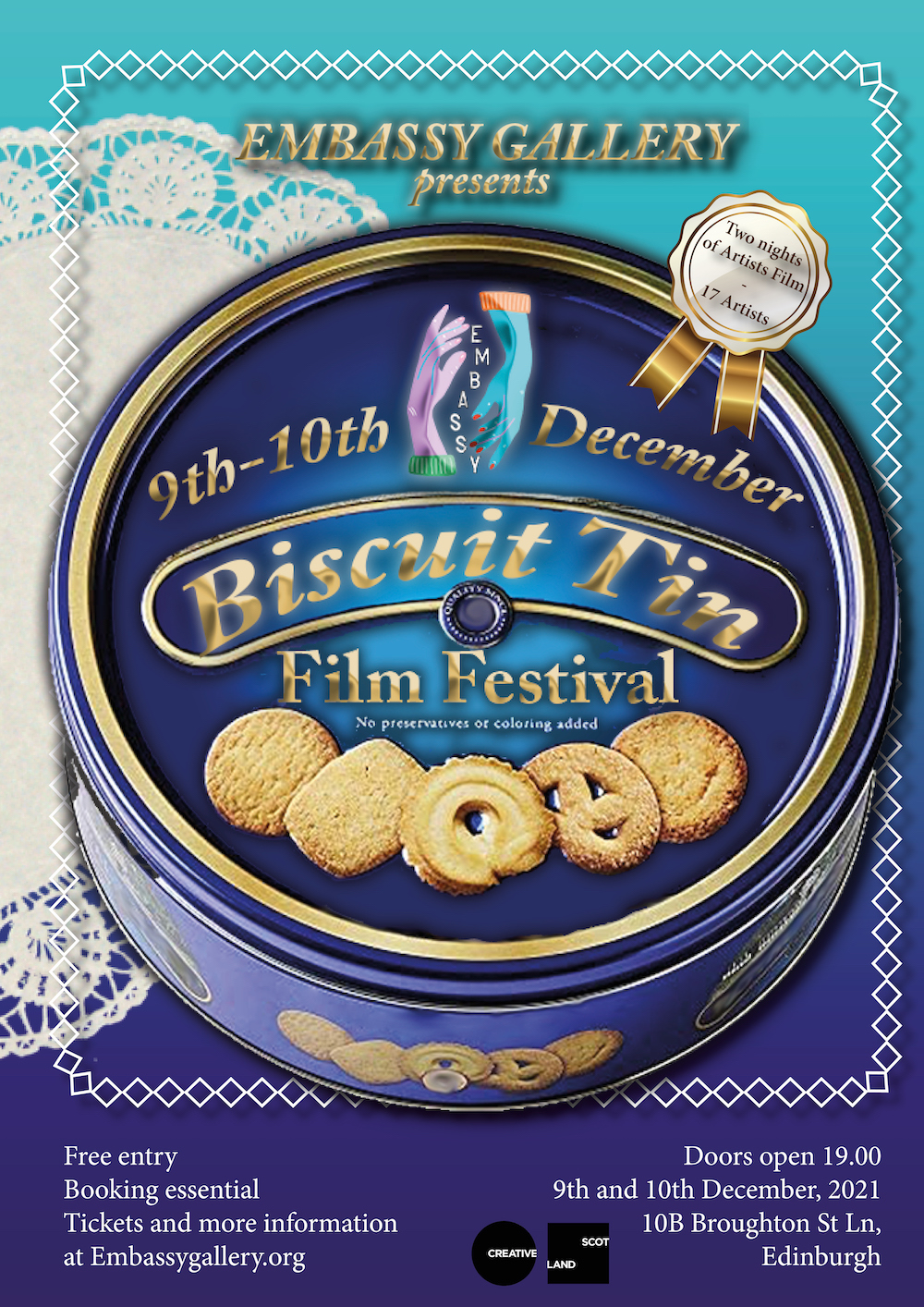 Event: Biscuit Tin Film Festival - Embassy Gallery